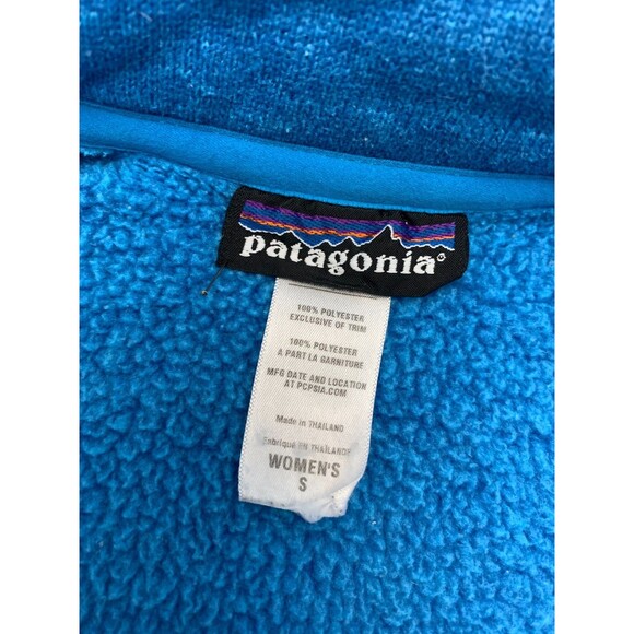 Patagonia Jacket Womens S Better Sweater Heathered Fleece Fitted Mid Layer Zip - Picture 8 of 9
